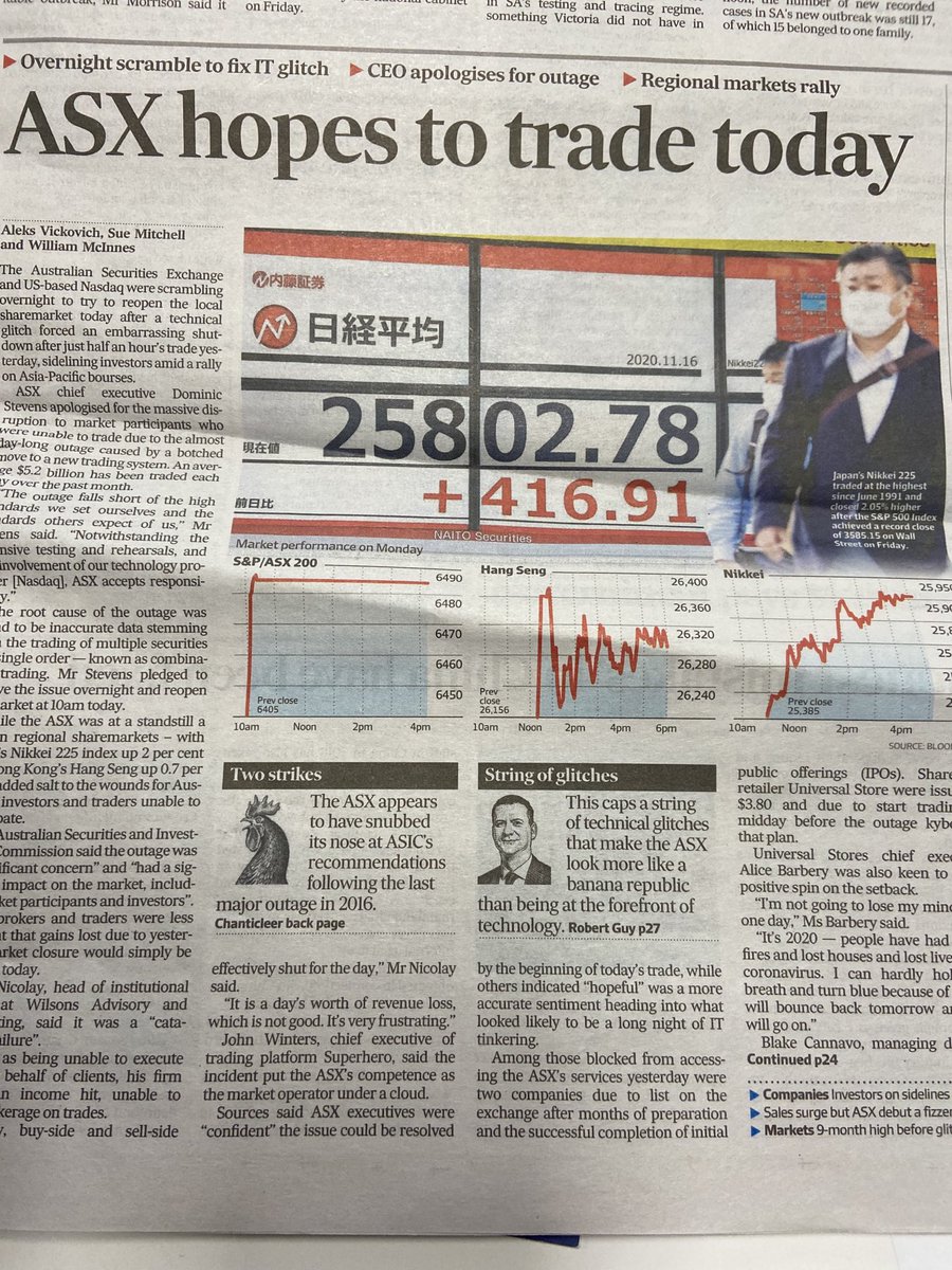 JeremyRHook's tweet photo. Great headline! ⁦@FinancialReview⁩ https://t.co/yqEwKwC1mw