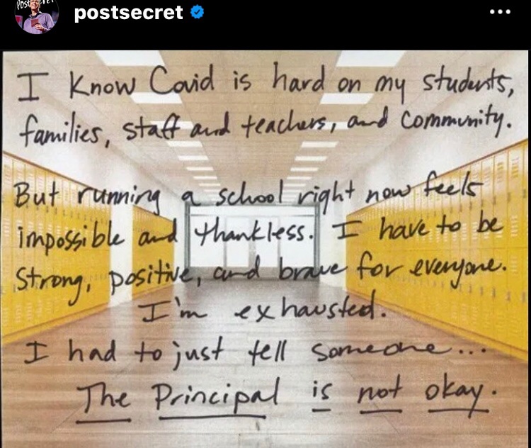 PrincipalGarden's tweet photo. Some days I wish people that aren't educators and don't understand education would stop sharing their opinions about education and start learning more about what we actually do before weighing in about what we should do! #ihatecovid #thisisalltoomuch #principalinginplace https://t.co/cZVwIRFWps