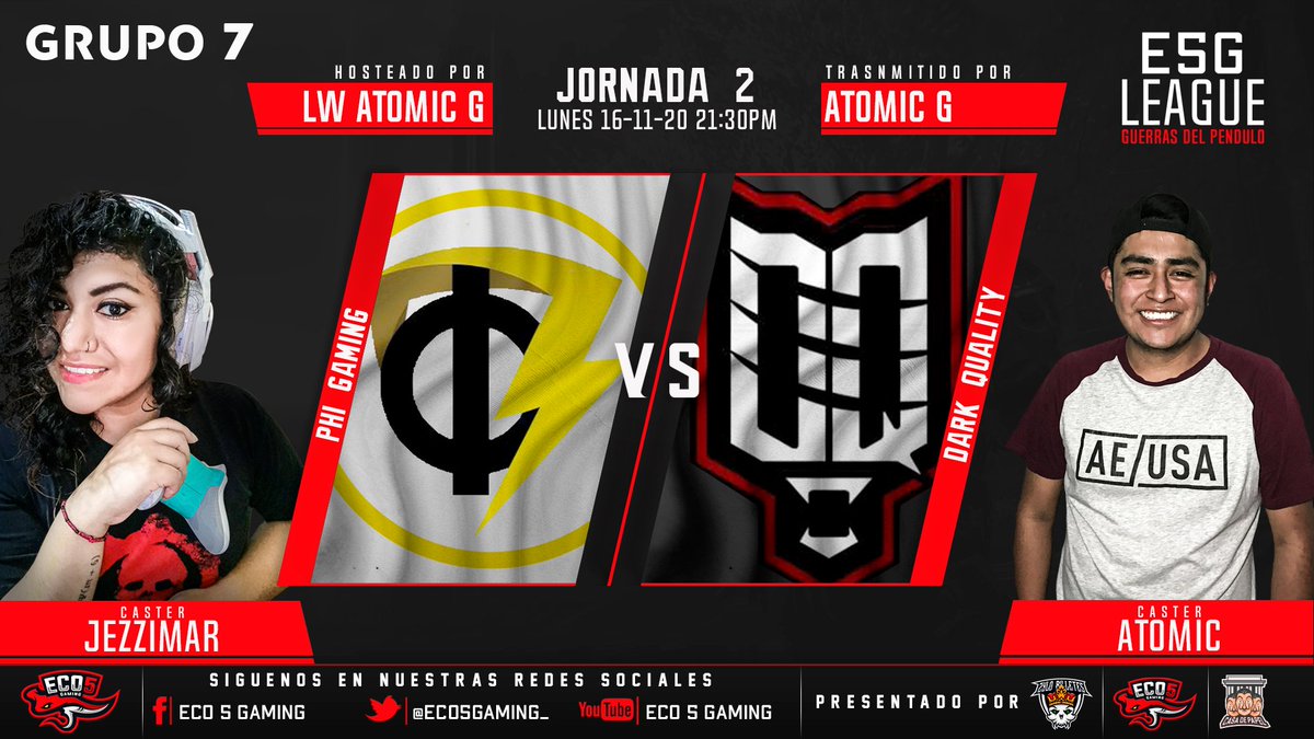 secondedition21's tweet photo. ACTUALIZACIÓN DE Matchs.
21:30 @PHIGAMINGMX Vs @DarkQualityTeam  
22:00 @war_Xplosives_G  vs @RebelGG_ 
Casters @TBRayquet  y @jezziimar 
Canal de transmisión 
https://t.co/Cug3Ii6F7M https://t.co/fwU38qHEE0