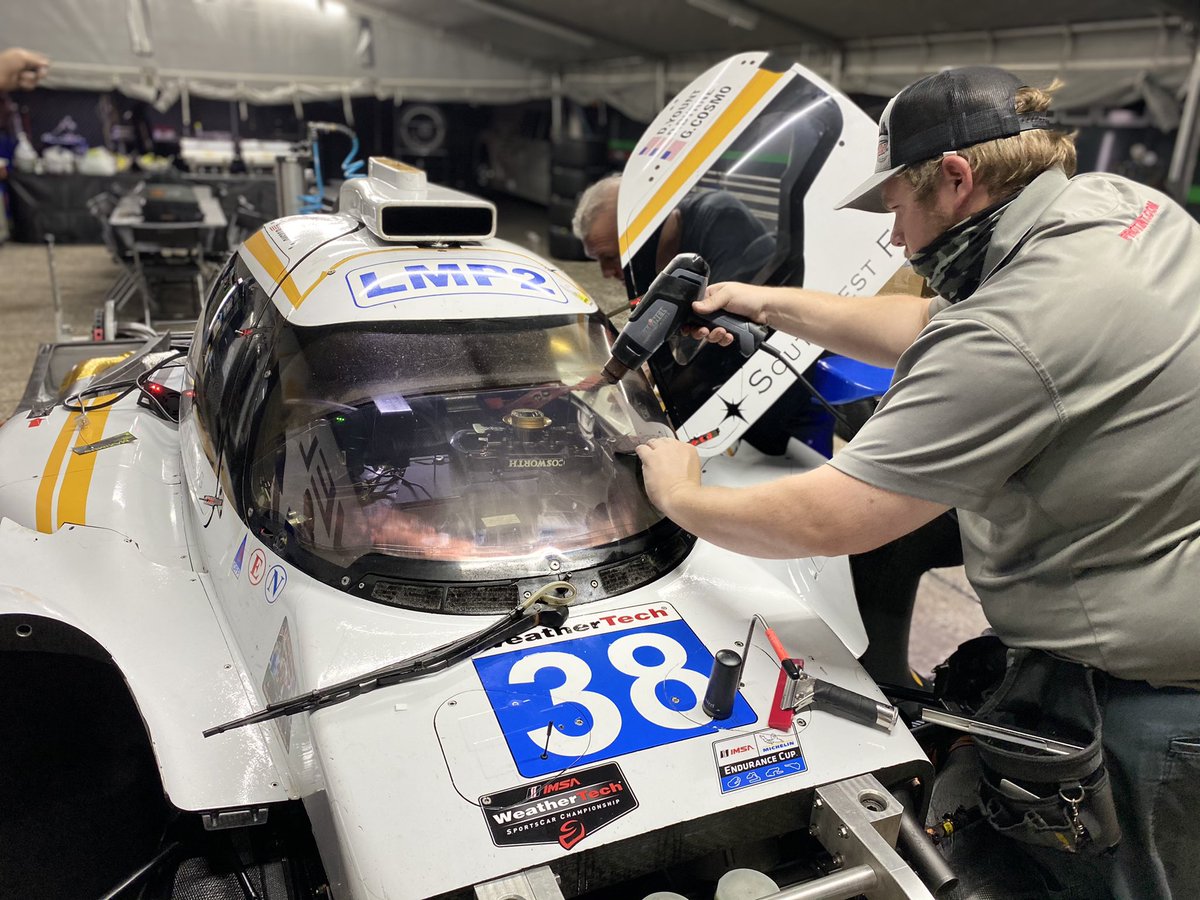 ProTintInc's tweet photo. Just a few picks from this past weekends last race of the season where we installed our Racing Tear-Offs at Sebring. 

#windshieldprotection #racingtearoffs #tearoffs #windscreens #race #IMSA https://t.co/DJzMmXB7ia