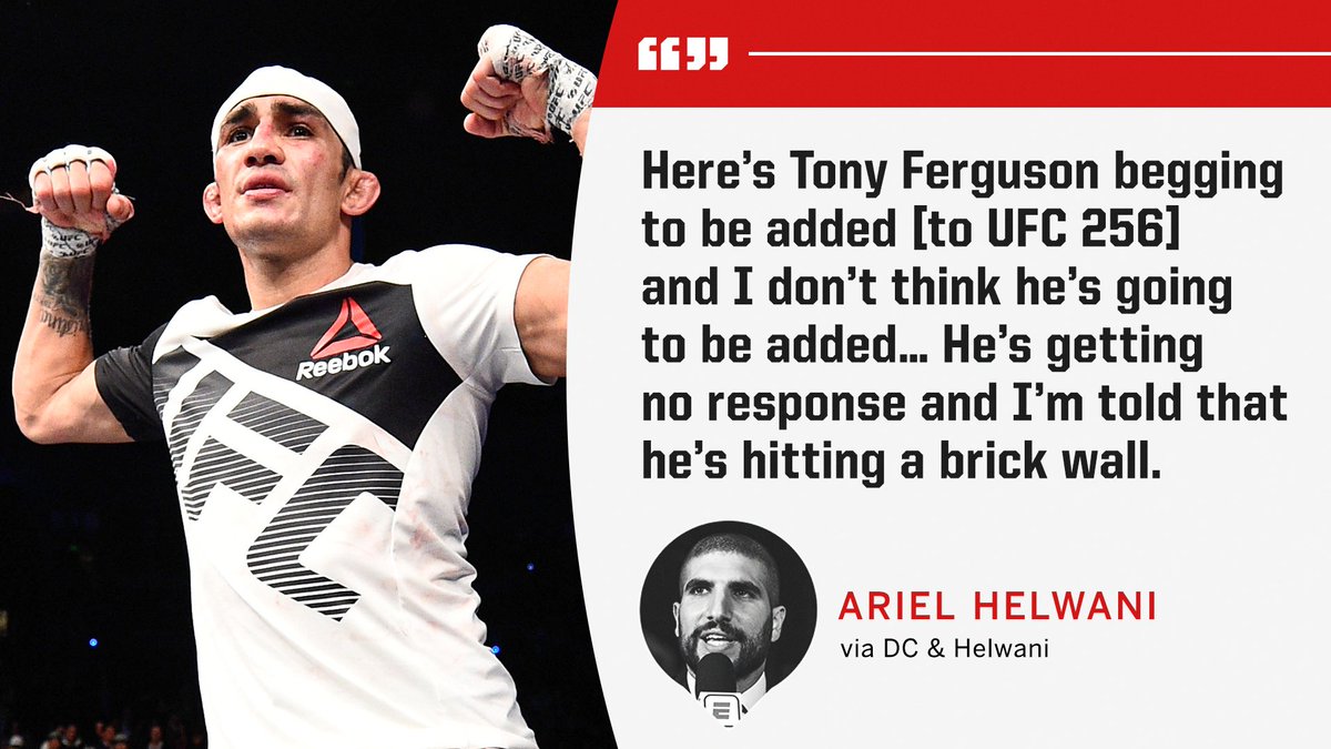 El Cucuy is currently doubtful for December 😕

(via <a href="/arielhelwani/">Ariel Helwani</a>)