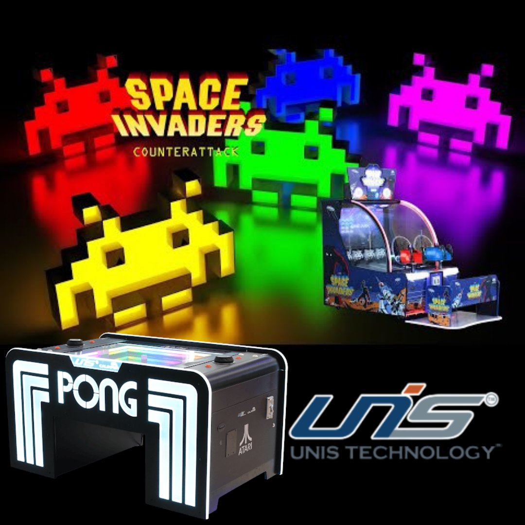 ShowUp_Events's tweet photo. Tomorrow! Join Debbie Gonzalez from @UnisTech for a live trivia contest based upon the classic arcade games Pong &amp; Space Invaders at the #ShowUpSocial Crawl. It's going to be a blast, with prizes, laughs, and surprises!

https://t.co/kAK3AZPdy2
#IAAPA #VR #games #LBE #FEC #arcade https://t.co/0jmSNofkYt