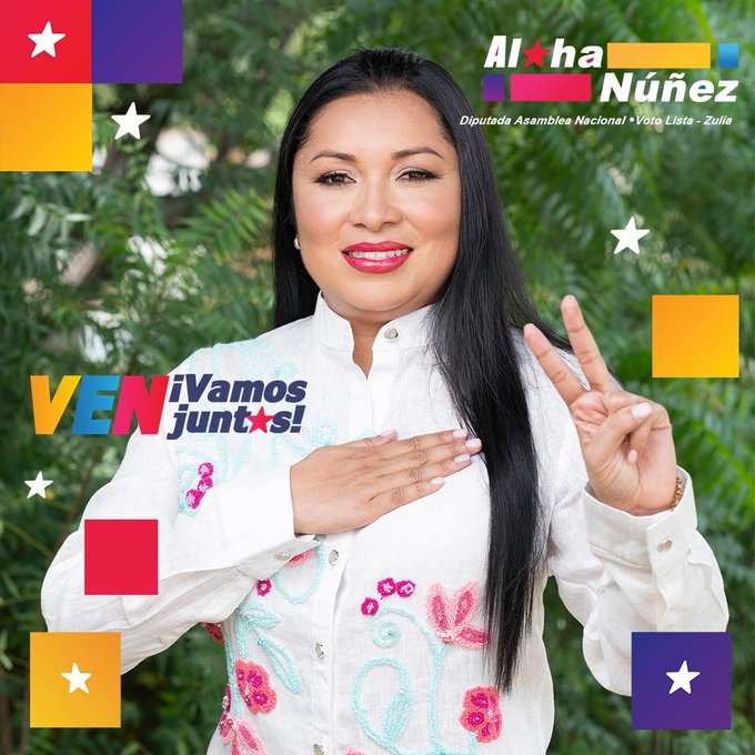 CCDariovivas's tweet photo. Aloha Nuñez | Candidata Voto Lista 
#Zulia 
°
#VenVamosJuntos 
#CambiemosLaAsamblea https://t.co/bNL3WpPp7m