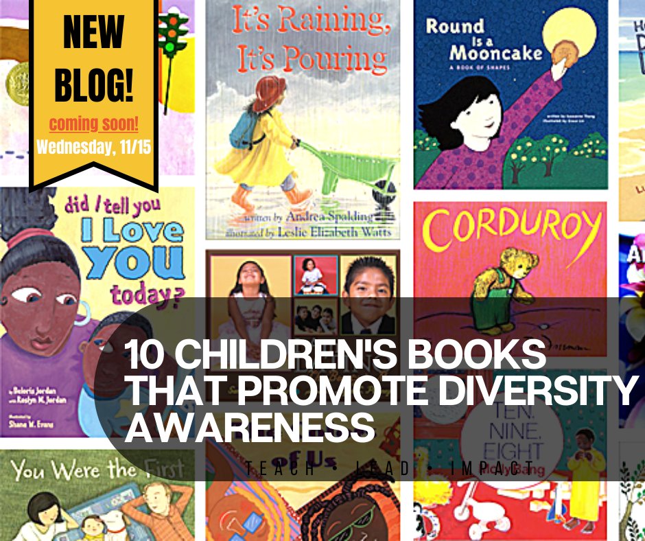 YESEEPTX's tweet photo. NEW BLOG POST COMING SOON: Wednesday, November 15th!
Check out our new blog post! "10 Children's Books that Promote Diversity Awareness"!
#YESINC
Like! Share! Check out our recent weekly blogs! https://t.co/QF7Lw6EJVL https://t.co/X8opVP5ELR