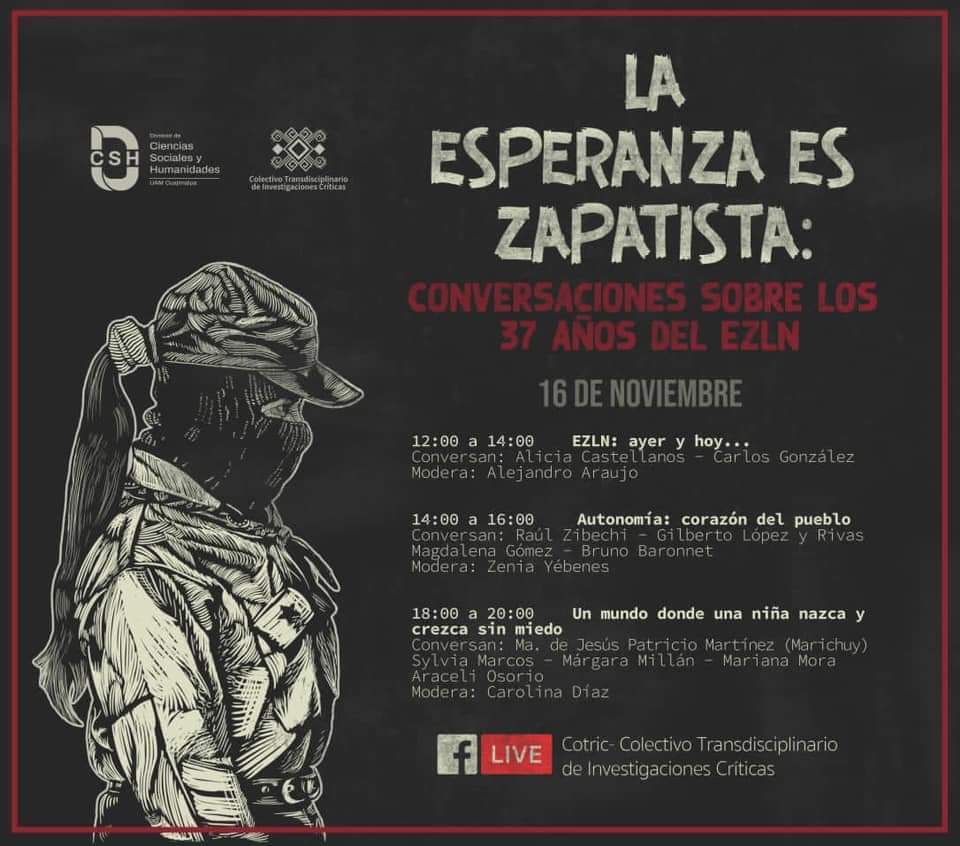 SantiagoNavarr0's tweet photo. No se pierdan hoy a las 16 hrs. Un mundo una niña nazca y crezca sin miedo.....Porque la esperanza muere al último y está, sin duda alguna, es zapatista.

#Latinoamerica #LatinoamericaDespierta #EZLN #Mexico #Feminismo #Feministas #Protestas #protestaperu https://t.co/TvvlrgIJHr