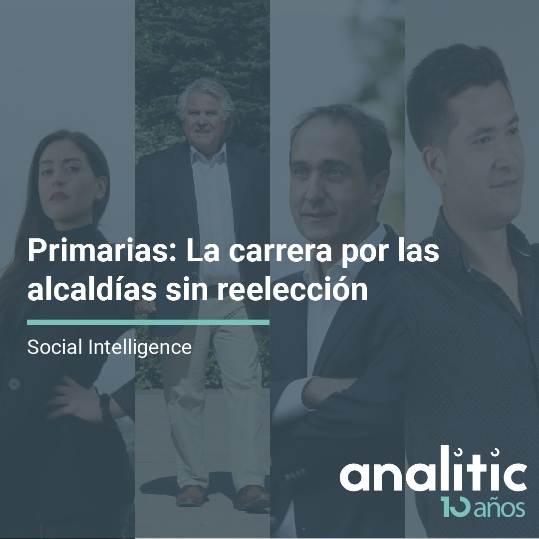 Analitic's tweet photo. Ya comenzó la carrera por las distintas alcaldías del país, Macarena Ripamonti en Viña del Mar y Pablo Zalaquett en Vitacura son los candidatos con más presencia en las conversaciones del último mes.
Más en la nota: https://t.co/4pv6rjpIEB

#SocialListening #SocialIntelligence https://t.co/qNUUAI62zo