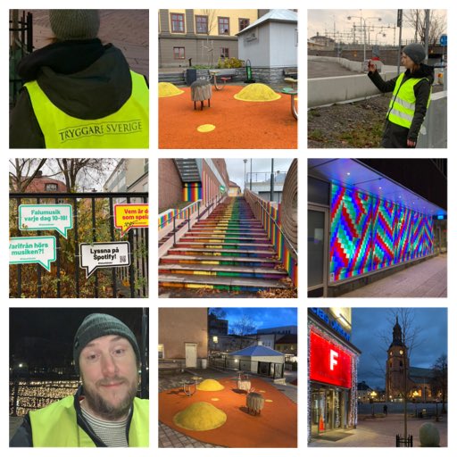 TryggareSverige's tweet photo. Idag/ikväll har vi varit och gjort en trygghetsbesiktning i #Falun som en del i vårt arbete med ⁦⁦@SvStadskarnor⁩ för att skapa säkra, trygga och attraktiva stadsmiljöer https://t.co/Im7brN5CcG