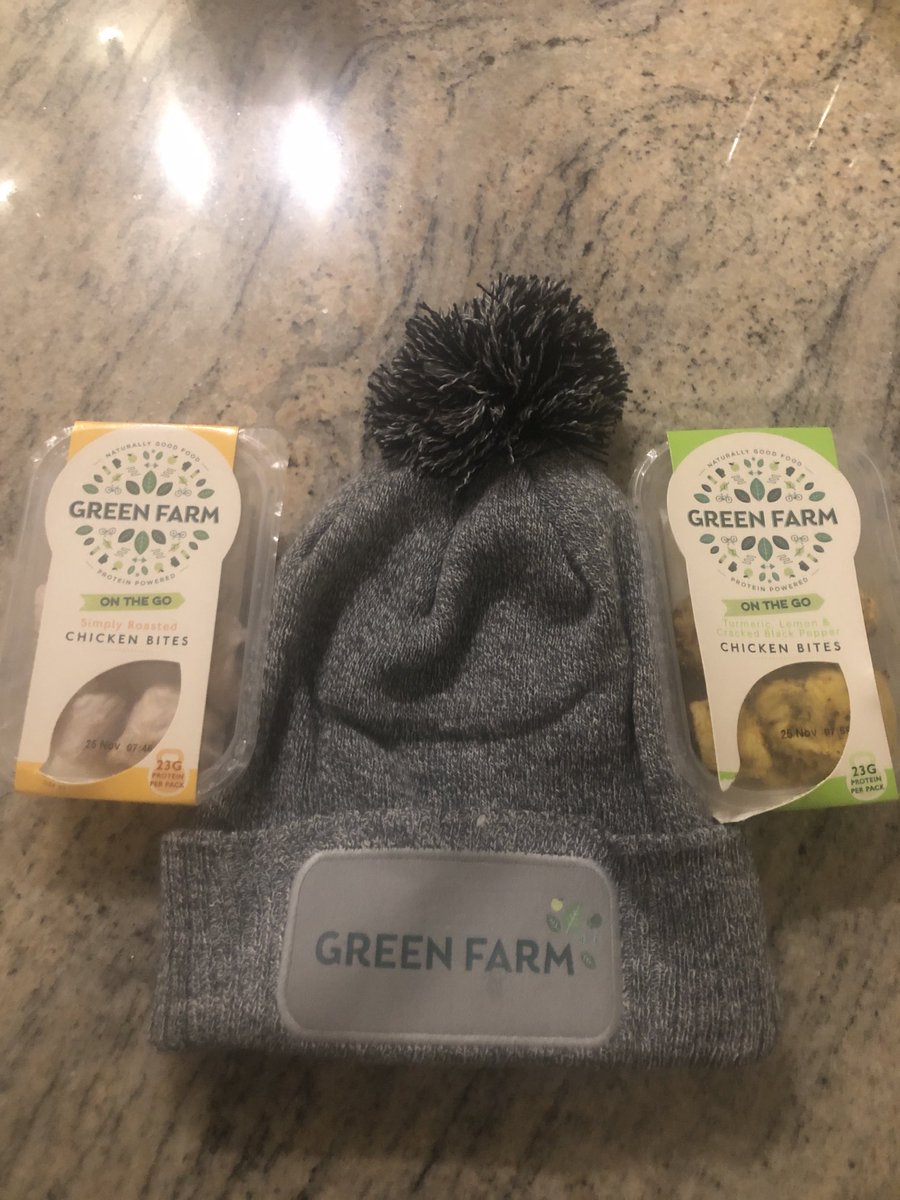 All sorted for a walk tomorrow and some protein nibbles for afterwards, thanks to ⁦<a href="/Green_Farm1/">Green Farm</a>⁩ Great stuff