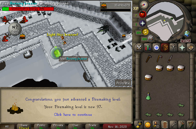 SoesOSRS's tweet photo. 97 firemaking. No tome unfortunately ... but I still feel gooood π. I hope you guys are feeling great as well!
#osrs #runescape #rsmobile #oldschoolrunescape https://t.co/ilM0G0p4RA