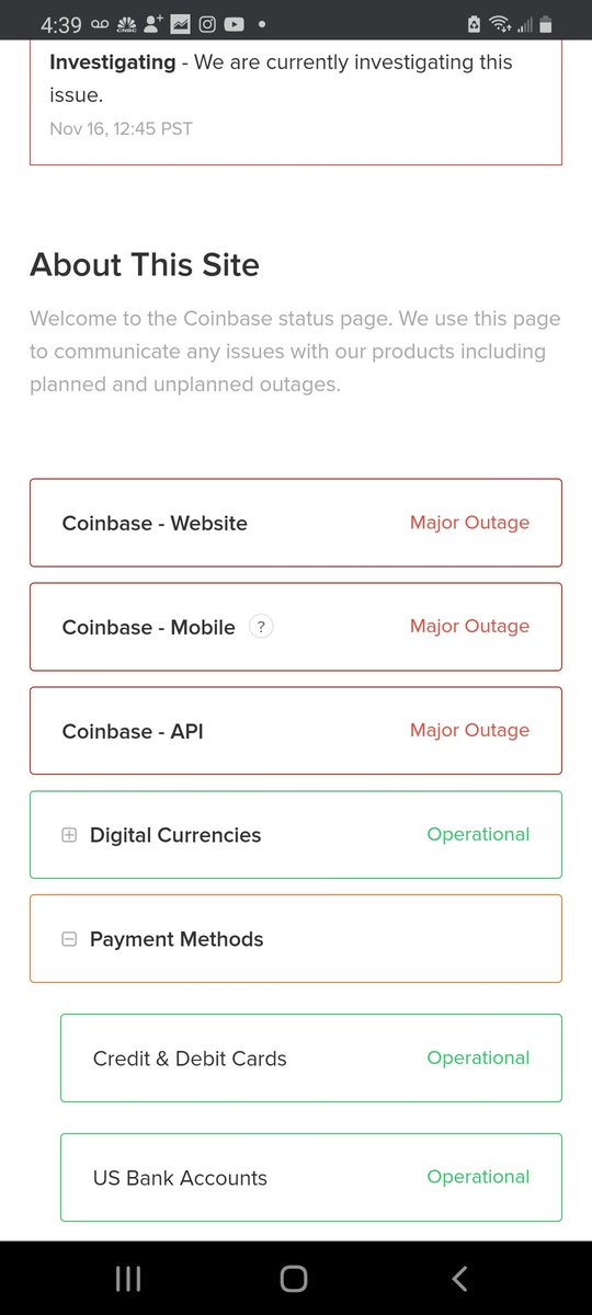 DanielMuvdiYT's tweet image. #coinbase caído... así no se puede convencer a los inversionistas!