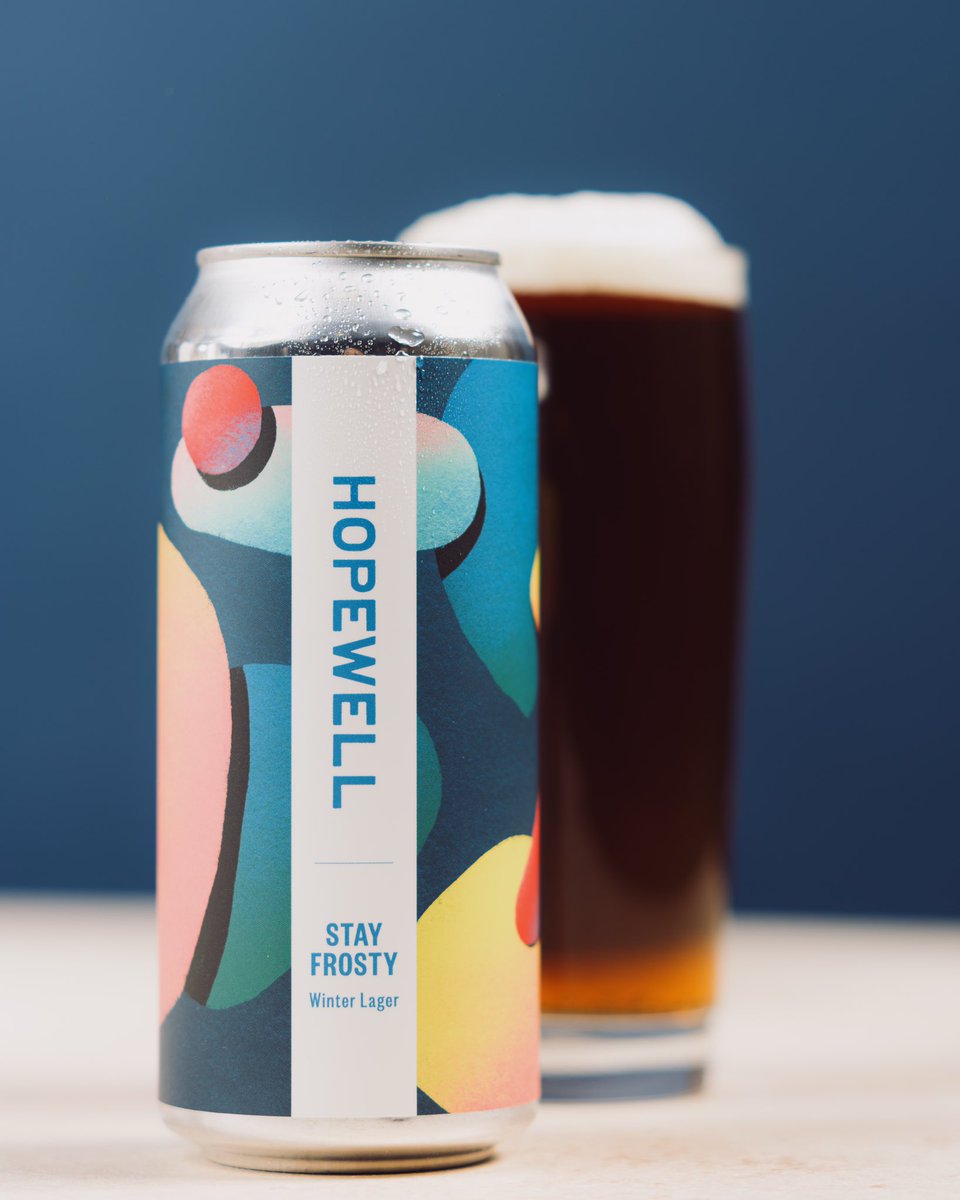 Temps are dropping. Get cozy with Stay Frosty, our new Winter Lager featuring Vienna malt from <a href="/SugarCreekMalt/">Sugar Creek Malt Co.</a>.

Clocking in at 6%, this warming lager is full-bodied and malty with a pronounced nuttiness and slight caramel sweetness. Hitting distro this week!