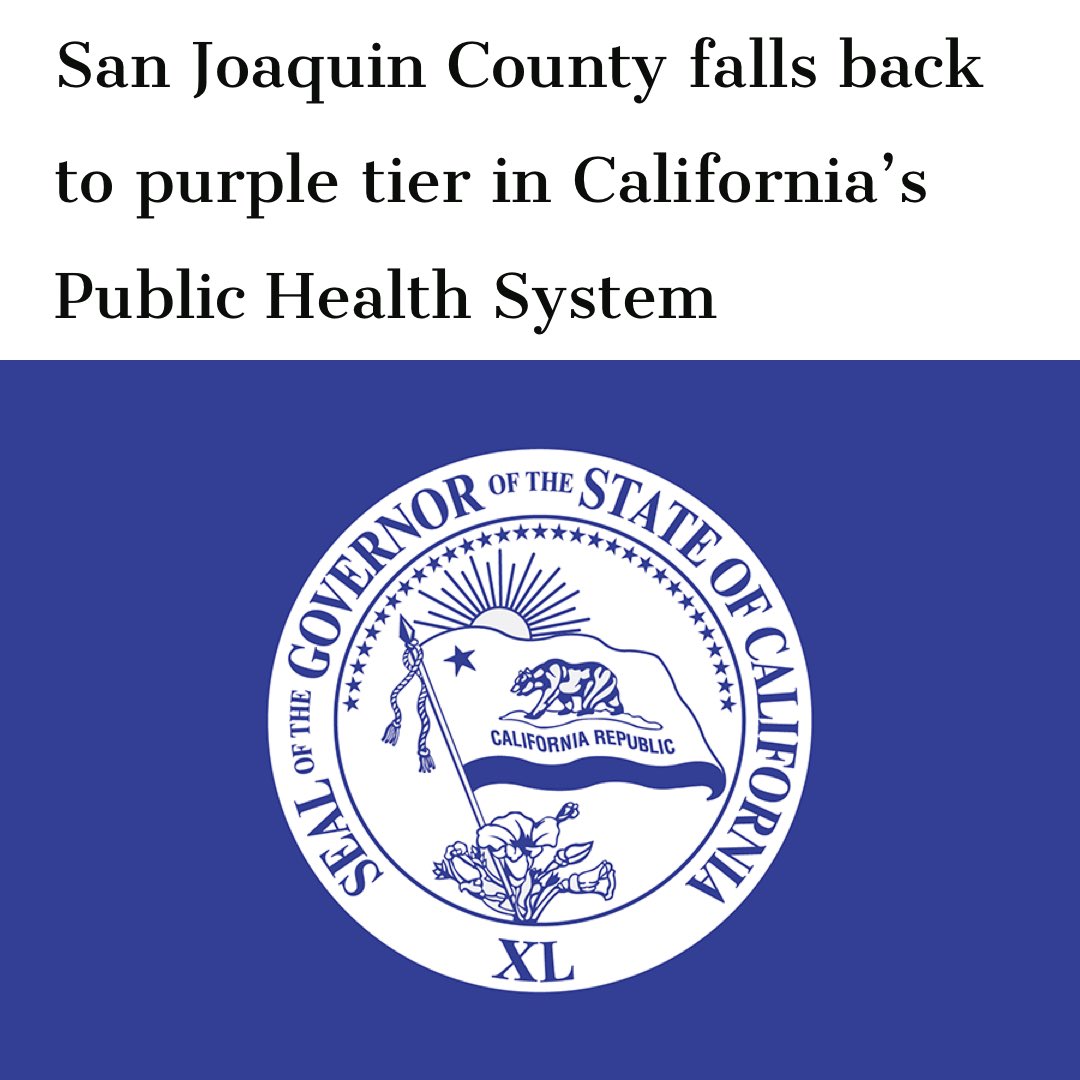 In a news release Monday morning, Gov. Gavin Newsom announced California would be taking immediate action following a spike in Coronavirus cases and deaths.  #San  #JoaquinCounty is one of the many counties that are now required to implement strict & immediate guidelines 