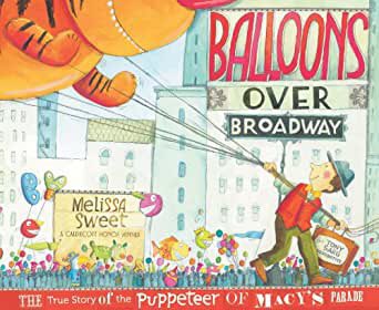 NESHawks's tweet photo. After reading “Balloons Over Broadway” by Melissa Sweet, and learning about the Macy’s Thanksgiving parade balloons, we made our own balloon animals! #NEShawks #NESrocks #MacysParade https://t.co/vwHo1wKl0A