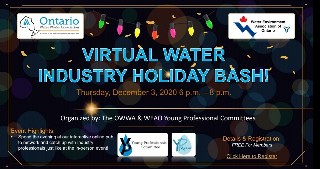 Save the Date - It's that time of year! Join us at our annual Holiday Bash! Details and registration here: owwa.ca/events/index.h…