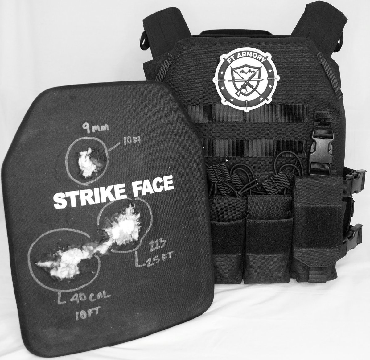 FtArmory's tweet photo. Your best offense will be your defense #Getvested 9mm #40Cal #44MAG #45ACP #VEST #BULLETPROOF #BULLET #TACTICAL #TACTICALVEST #SAFETY #PLATES #ARMOR #ARMORVEST #AR #AR15 #PISTOL #GLOCK #CZ #MAGS https://t.co/jDbKIgQfRf