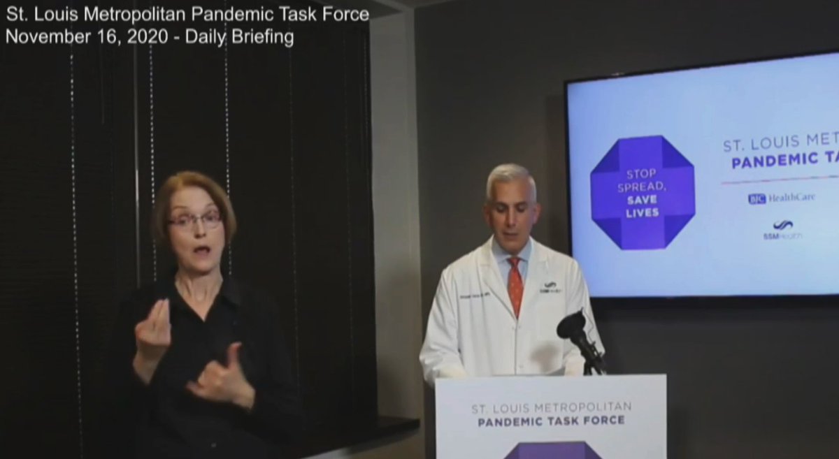 Head of the STL Pandemic Task Force Dr. Garza urged @GovParsonMO again today for a statewide mask mandate.
"Everyday that goes by without a mask-mandate, we are giving the virus the opportunity to spread and setting ourselves for a longer and more severe crisis." #moleg. https://t.co/L8jGf6jDs3