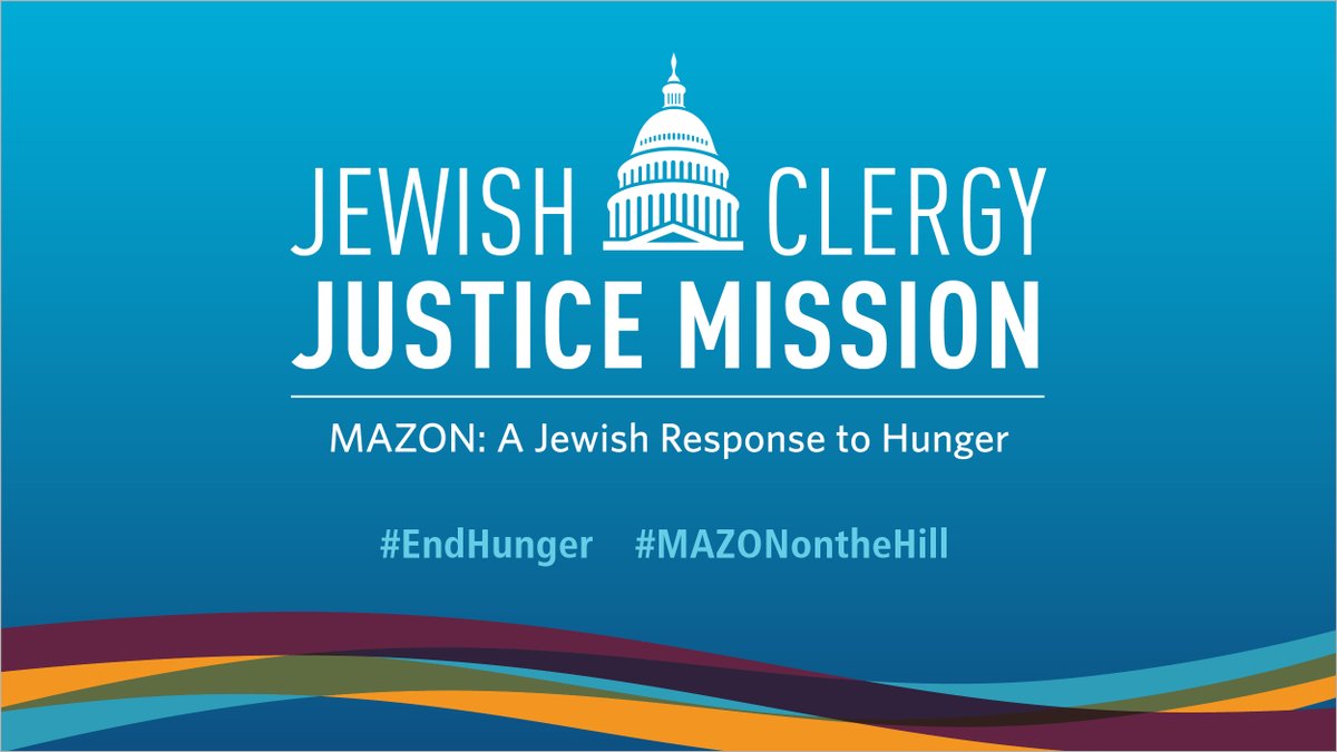 MAZONusa's tweet photo. We are thrilled to be kicking off our third annual Jewish Clergy Justice Mission today with Jewish clergy from around the country!
Tune in for more exciting content throughout the week, and join us to #EndHunger.
#JCJM #MAZONOnTheHill https://t.co/81DO4KWoKs
