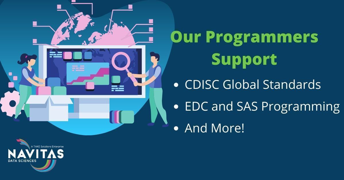 NavitasDS's tweet photo. Our statistical programming engagements with sponsors begin with understanding their needs. For SDTM and ADaM projects, a checklist of specific steps required to ensure a successful CDISC data conversion is defined. Find out more: https://t.co/Wkro1ubEyI

#sdtm #sasprogramming https://t.co/igyh78XmKn