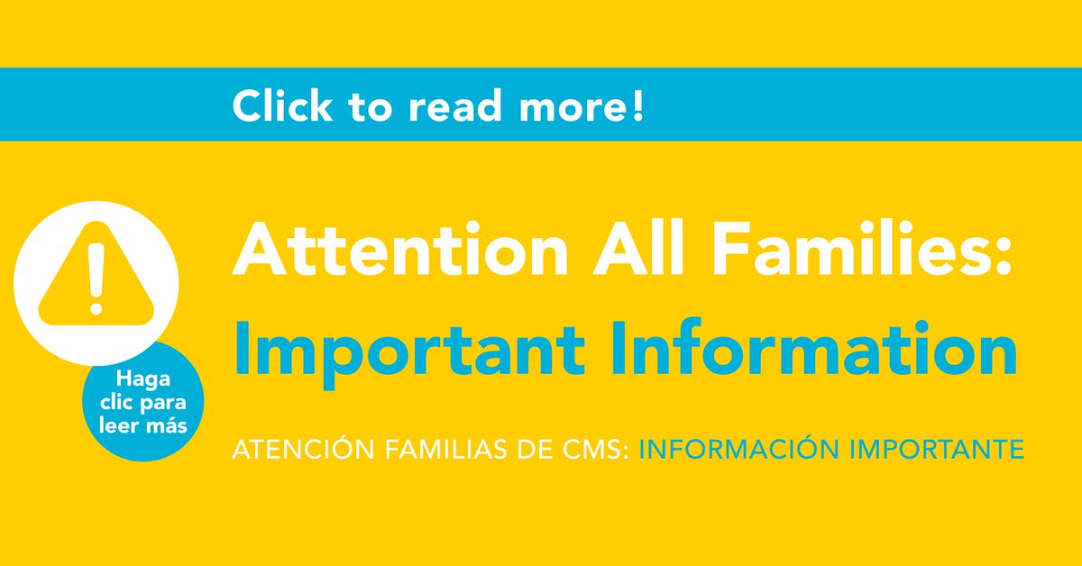 CharMeckSchools's tweet photo. Please complete the Transportation Enrollment Form before Monday, November 30 to let CMS know how your student will attend school during second semester – either in-person or remote – and if your student needs CMS yellow bus transportation. Learn more: https://t.co/bY7DKTAQPy https://t.co/ksdRENSYCN