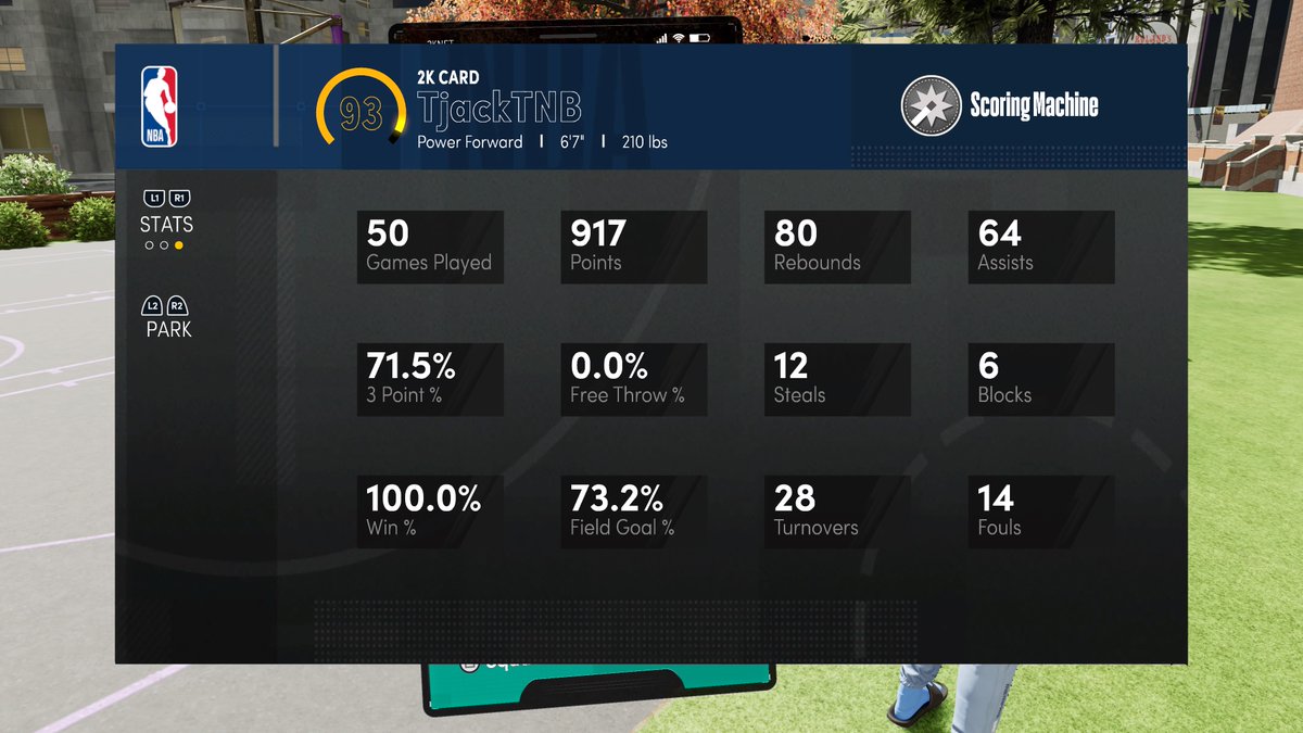 TjackYT's tweet photo. First and only one to go 50-0 on Next Gen :) https://t.co/gaaesQ9WV6