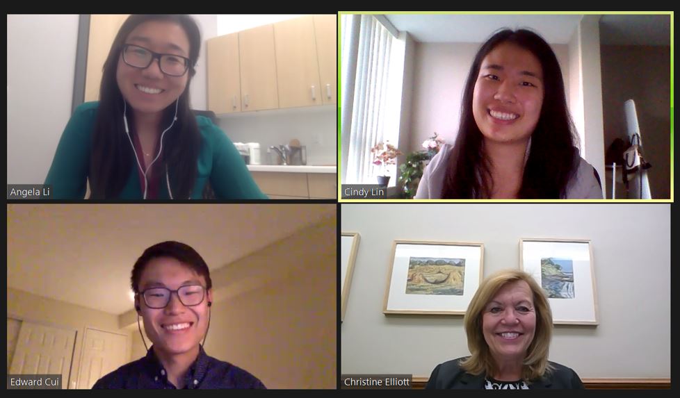 Cindy Lin (@cindylin_14) on Twitter photo Had a great meeting this afternoon with <a href="/celliottability/">Christine Elliott</a> Happy to hear that her and her team are committed to ensuring transparency & accountability in the restructuring of public health and supporting PHUs with the resources & funds needed during COVID19 and beyond #OMSADoA2020 Had a great meeting this afternoon with <a href="/celliottability/">Christine Elliott</a> Happy to hear that her and her team are committed to ensuring transparency & accountability in the restructuring of public health and supporting PHUs with the resources & funds needed during COVID19 and beyond #OMSADoA2020