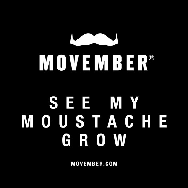 Halfway through the month and I am halfway to my goal! November is men’s health month which encapsulates testicular cancer, prostate cancer, suicide prevention and mental health awareness. Please consider donating to a great cause for all the brothers, fathers, and men out there.