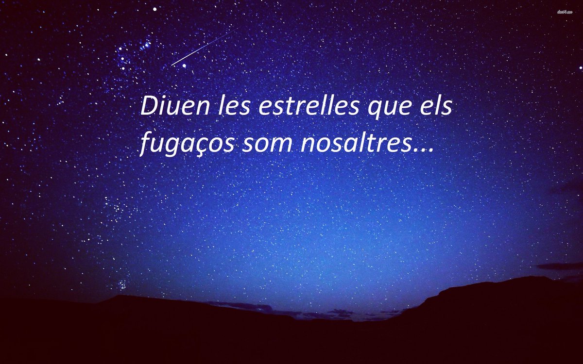 joanferrr's tweet photo. Diuen les estrelles... 

#BonaNit ✨ https://t.co/R10K7AlAe4