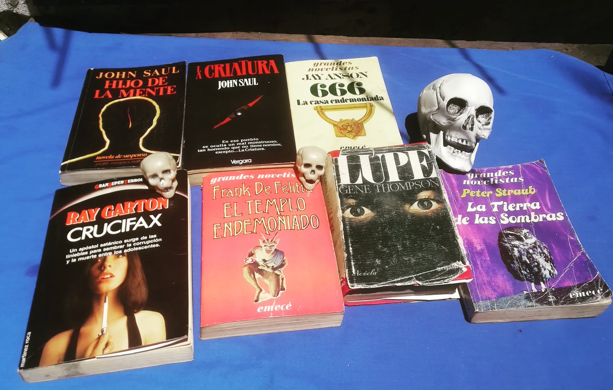 xevil_edgex's tweet photo. Horrorbooks #johnsaul #raygarton #frankdefelitta #lupegenethompson #peterstraub #jayanson https://t.co/qkW0ej3SV9