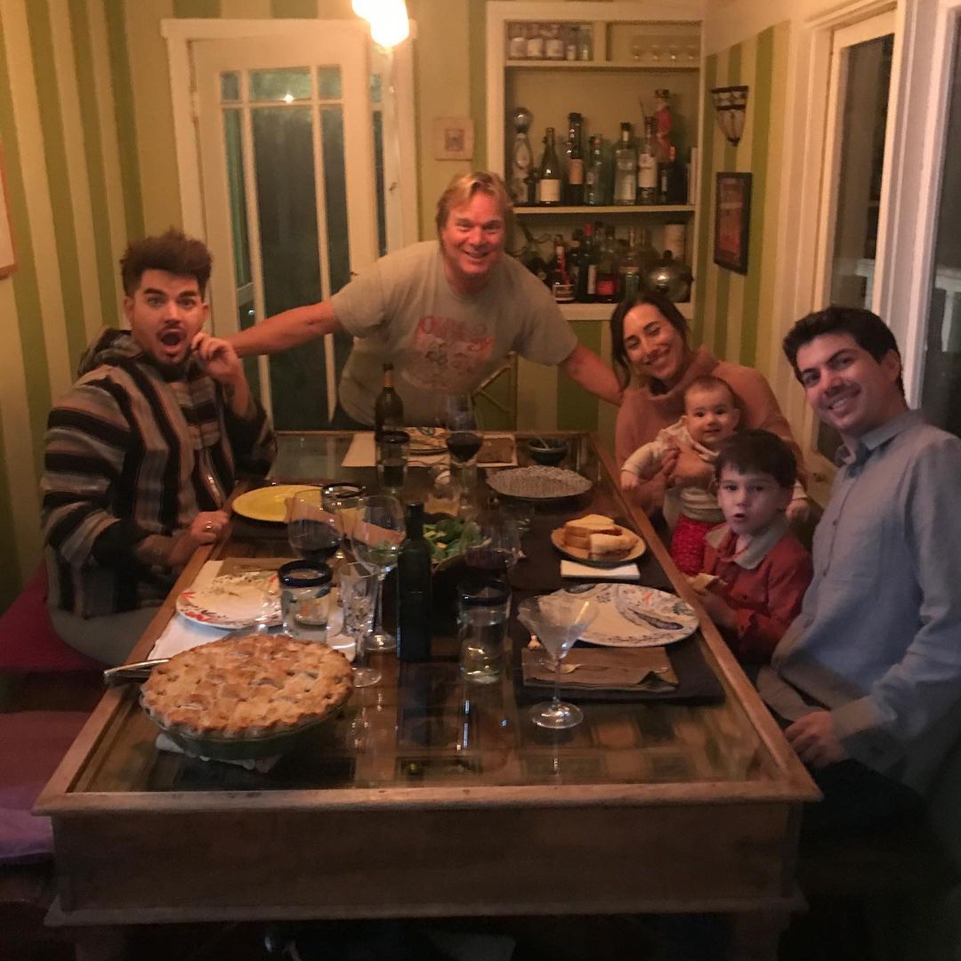PHOTO|<a href="/AdamLambert/">ADAM LAMBERT</a> celebrating his dad's birthday with his family! 🥰 instagram.com/p/CHqvXNVh1y_