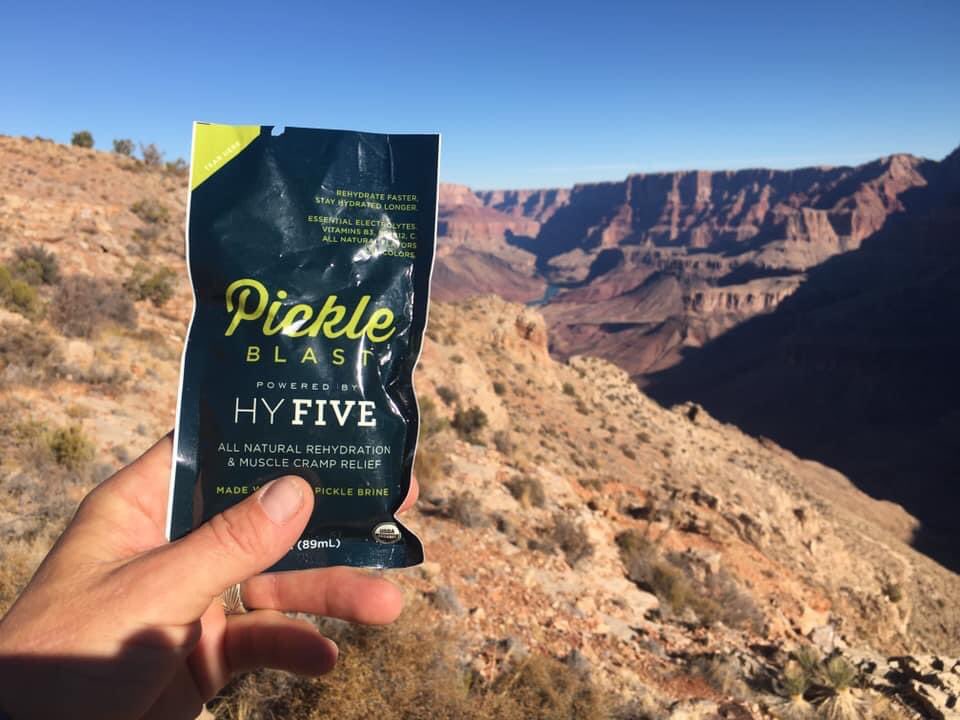 drinkhyfive's tweet photo. Jeff Hemperley hiking the Grand Canyon with Turbo. #anticramping #hydration #magnesium #electrolytes  #cramp #vitamin #organic #turmeric #sports #cycling #running #mountainbiking #scuba #swimming #running #mountainbike #soccer #weighttraining #extreme #tri #crossfit #training https://t.co/uSouHGIAgu