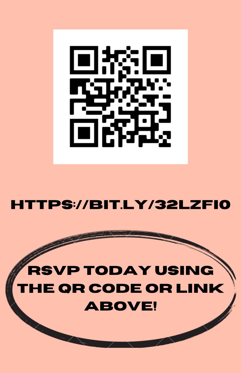 Don't forget to RSVP to our Hang Tight! Event tonight at 5 PM! Link to RSVP can be found below or in our bio! ✨