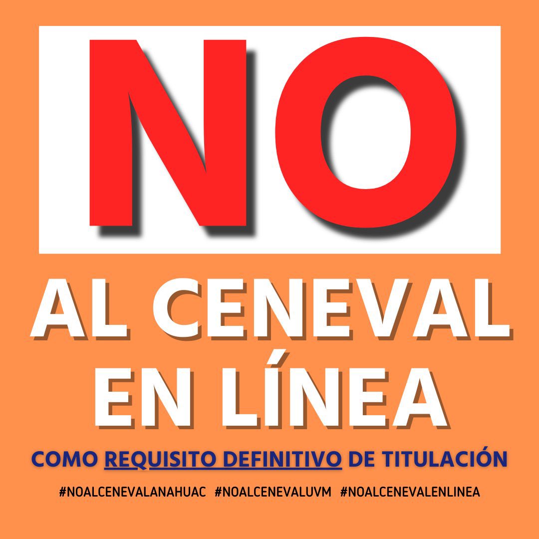 valeacmejia's tweet photo. #SiAlEgepUVM #SomosLinces
#NoAlCenevalUVM https://t.co/LsACEiaCD3