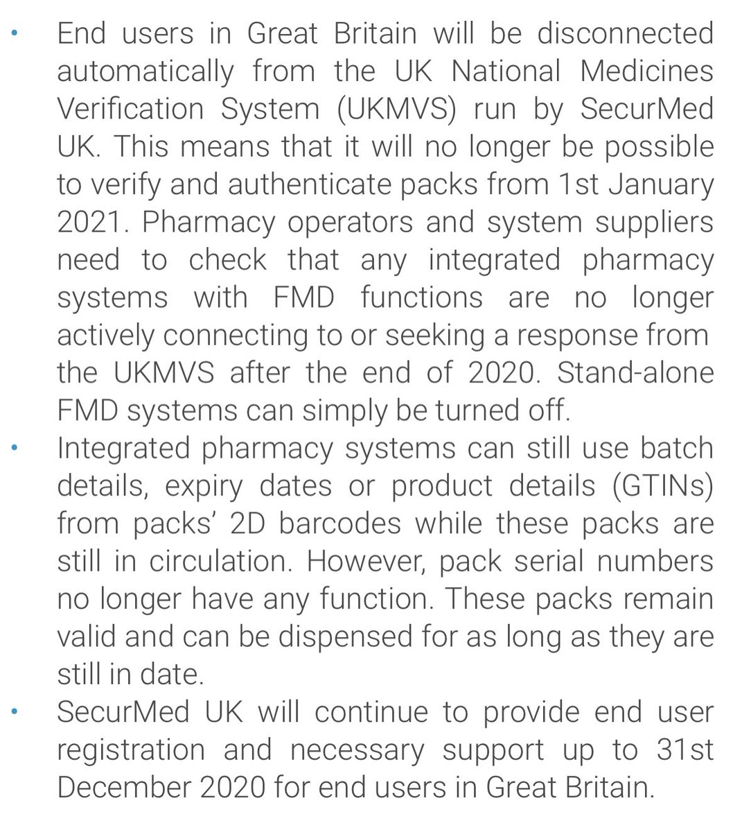 DigitalPhamcist's tweet photo. Well, RIP Falsified Medicines Directive - you achieved nothing in GB https://t.co/IHkOuX16aU
