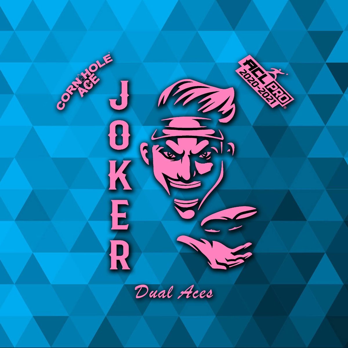 jaycorley's tweet photo. Really excited to announce that I’ll be representing @cornholeace this season and can finally release my signature #joker logo!
Pre-sale orders will be available very soon!
#cornhole #cornholeace #americancornholeleague #aclpro #thejoker #villian https://t.co/ijVNU1xauy