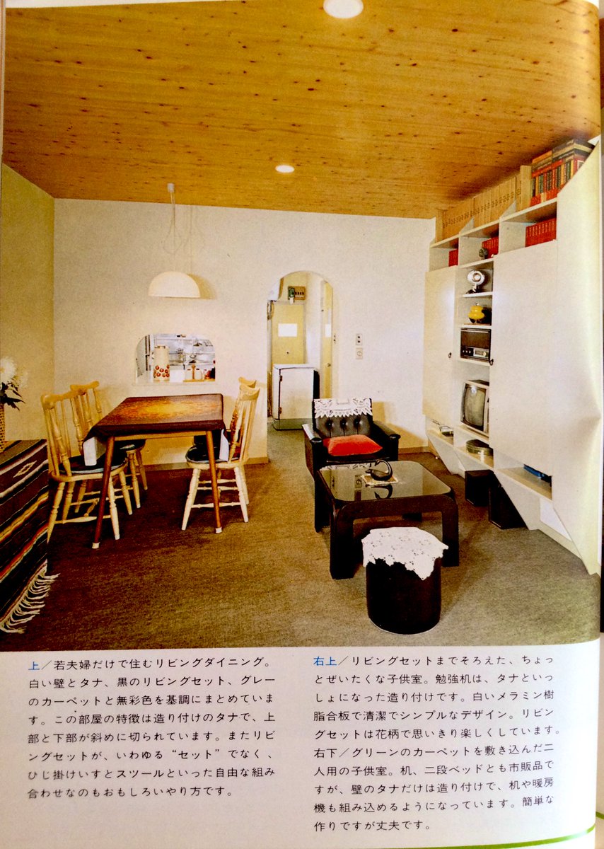 雑貨奥様 昭和48年初版 昭和50年4刷 梧桐書院 写真とイラストでみる住宅シリーズ 家具と収納部のまとめ方 の巻頭カラーの続きです 1枚目の赤い壁紙も素敵だけど 2枚目の棚の小物や テーブルクロスも気になります 昭和レトロ インテリア 雑貨奥様 昭和48年初版 昭和50年4刷 梧桐書院 写真とイラストでみる住宅シリーズ 家具と収納部のまとめ方 の巻頭カラーの続きです 1枚目の赤い壁紙も素敵だけど 2枚目の棚の小物や テーブルクロスも気になります 昭和レトロ インテリア