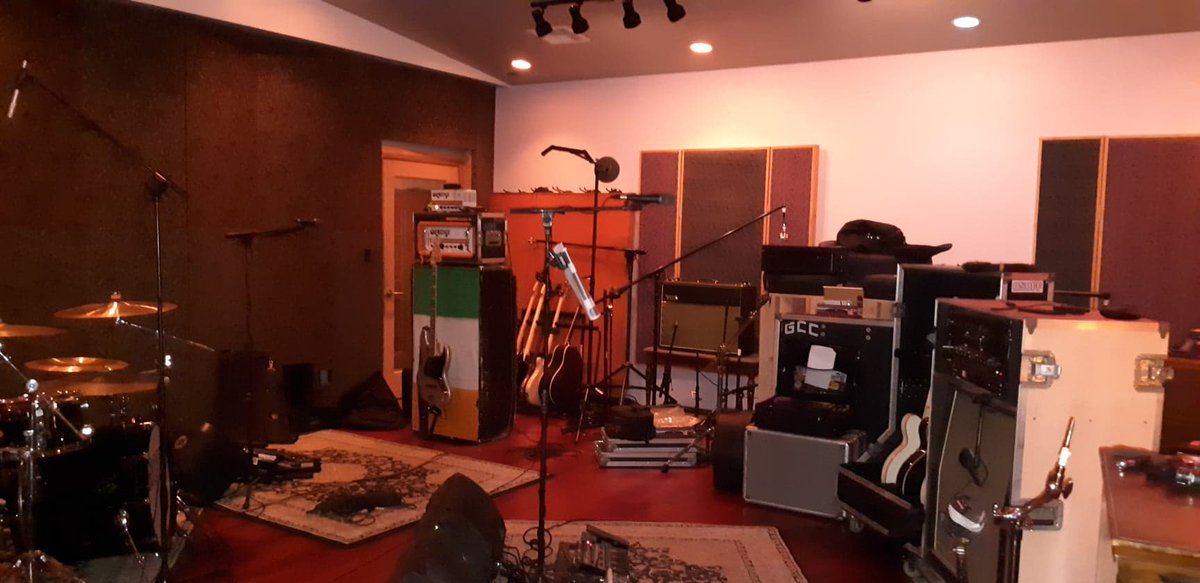 It's the beginning of week two for us @jstreetsac where we are in the process of recording our brand new album with Tesla's very own <a href="/briantwheat/">Brian Wheat</a>. What can we say?! The man is a Gent and a true Pro. New music coming soon🤘