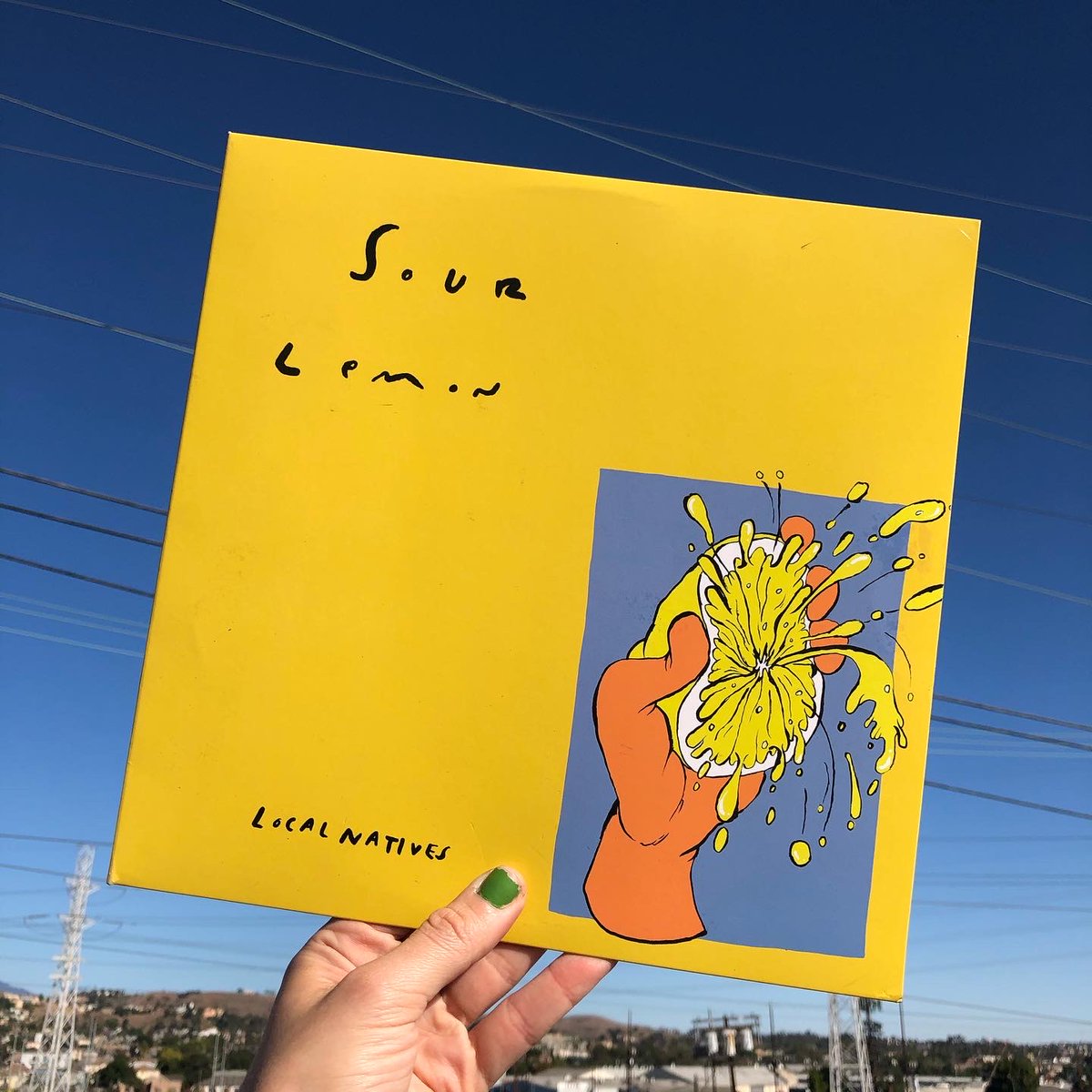 jamikwolfe (@jamikwolfe) on Twitter photo made the artwork for the new <a href="/localnatives/">Local Natives</a> EP, Sour Lemon — way stoked to finally see one of these things in the flesh! made the artwork for the new <a href="/localnatives/">Local Natives</a> EP, Sour Lemon — way stoked to finally see one of these things in the flesh!