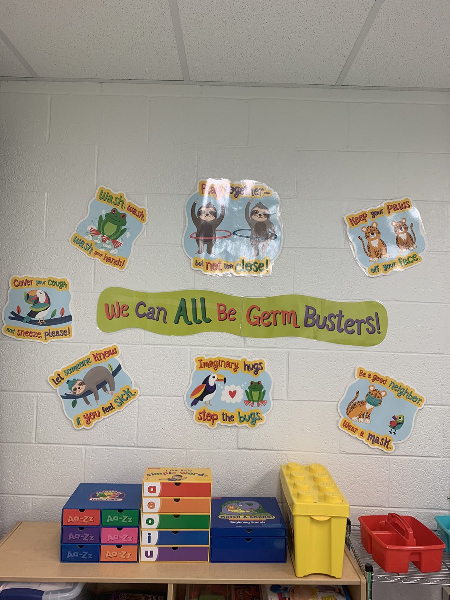 bethbatch6's tweet photo. Oh, my sweet Kinders. We had room B132 @StratfordLndgES ready to go for your return in-person tomorrow 😔 We’re bummed we won’t see you in the building, but we will continue to learn, build relationships, and have fun in Kindergarten online! See you soon❤️ @FCPSR3 #boo2020 https://t.co/7U860141Ii