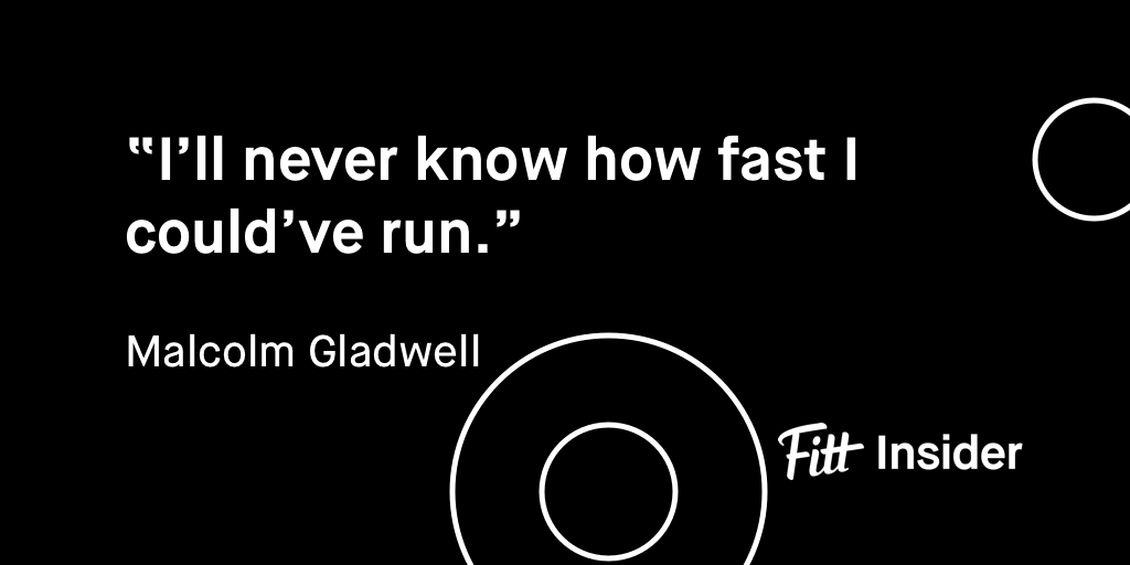 2/ Gladwell ran for one year at Ontario's Trinity College. After a mix of disappointing races and injuries, he quit.Today, he regards this as the first real failure of his life.He would not return to serious running for 30 years.