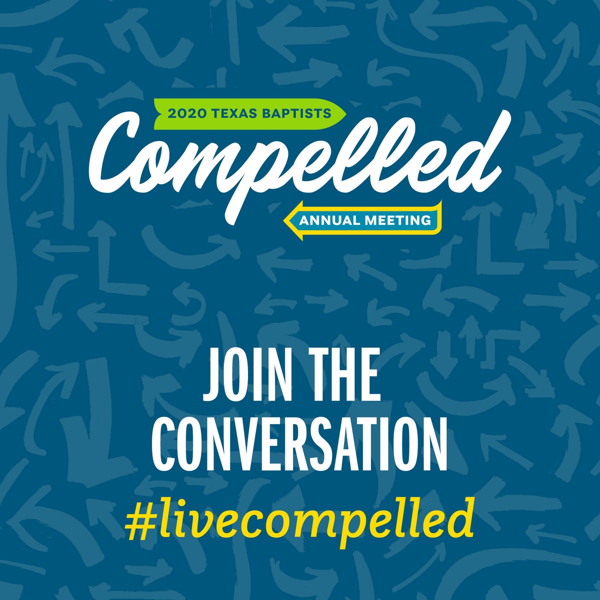 TexasBaptists's tweet photo. What are you compelled by? #livecompelled https://t.co/GTme78wBny