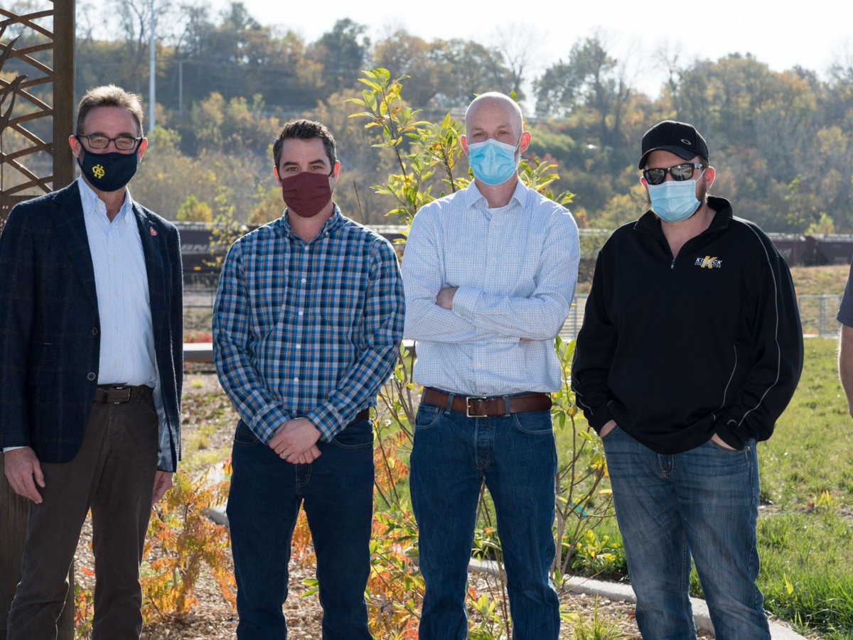 KissickCo's tweet image. Congrats to @KCMOwater as they celebrated the official opening of the Central Industrial District/West Bottoms Green Infrastructure project! We are grateful to have worked with them on such an innovative &amp;amp; beautiful project.💚 #KissickProud #GreenInfrastructure