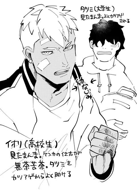 前々からちょいちょい描いてたけどこんな感じ 