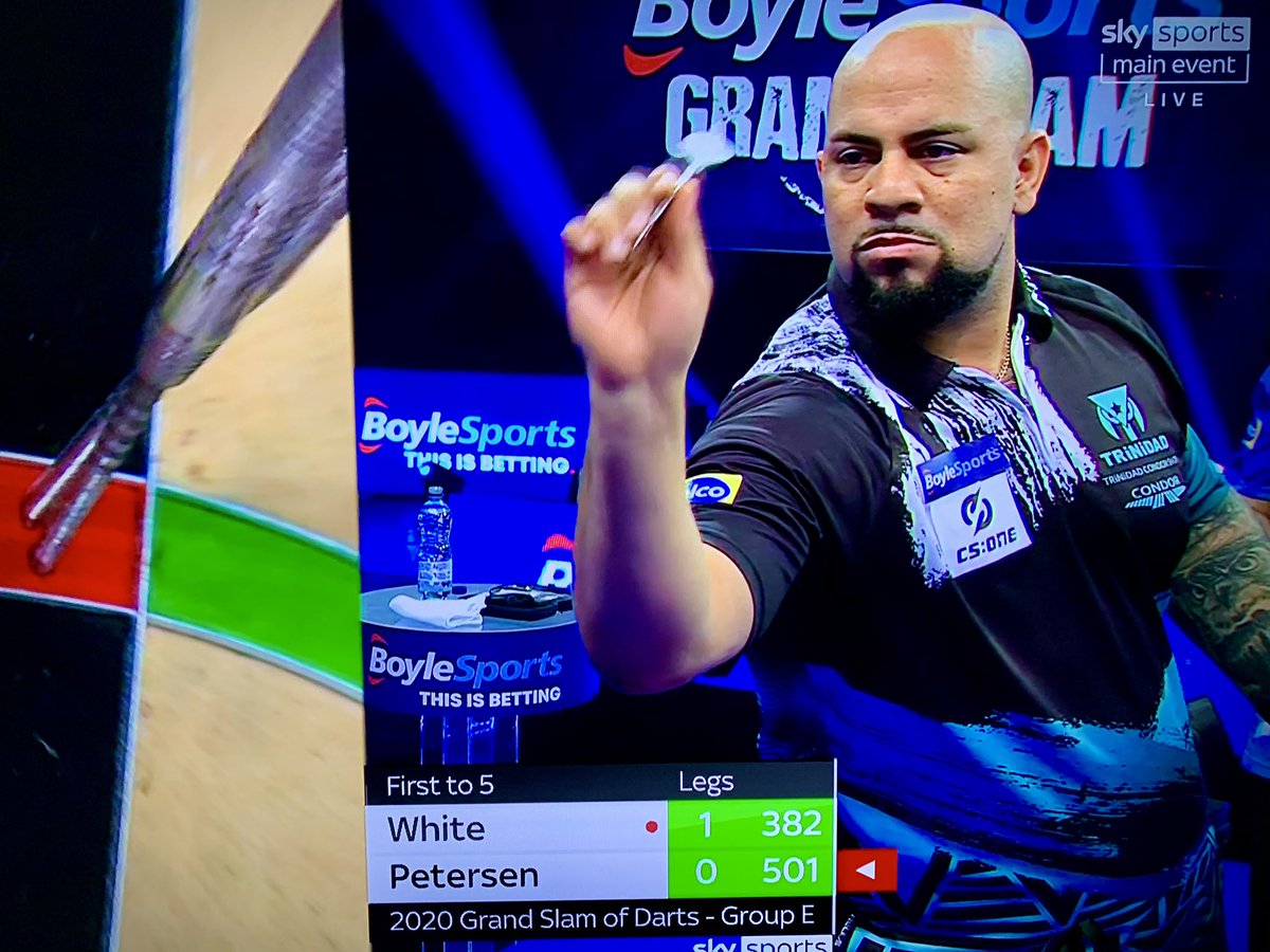 Great to see <a href="/devon_petersen/">Devon Petersen 369</a> flying the CS One flag on <a href="/SkySportsDarts/">Sky Sports Darts</a>. What a performance!!!! 👏🎯🇿🇦