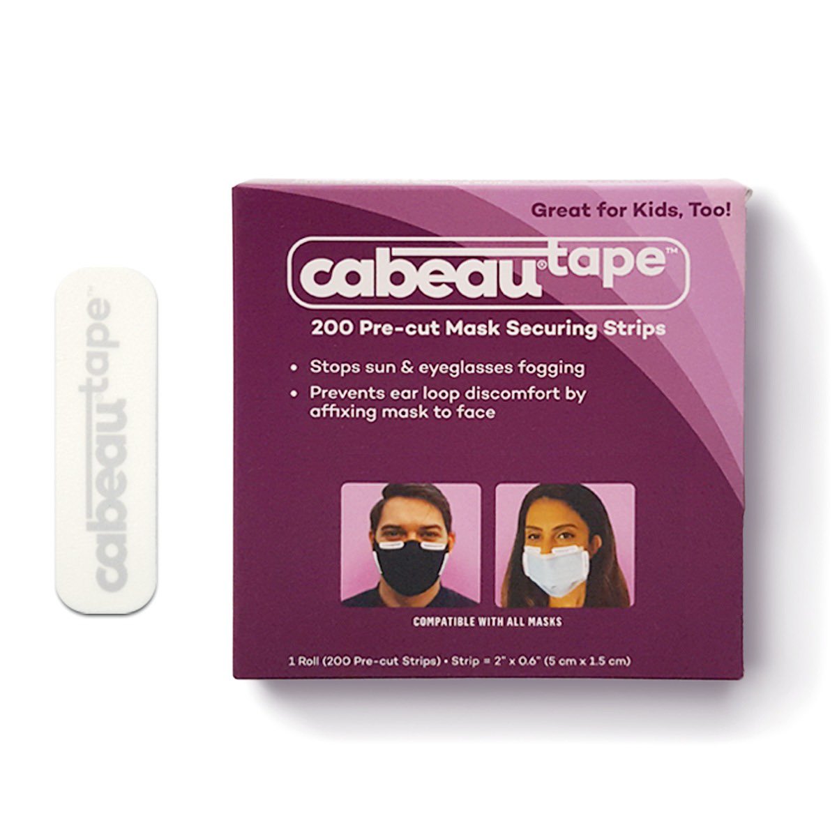 Little_Lital's tweet image. Have you heard of Cabeau Tape? It’s a patented product that was developed exactly for that! #thankmelater #maskhack