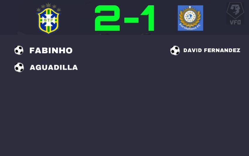 FINAL DEL ENCUENTRO ANTE ⁦<a href="/EurolatinosFC/">EUROLATINOS FC</a>⁩ . ¡Sumamos los primeros 3 puntos de la temporada! Vuelve... LA SAMBA BRASILENHA