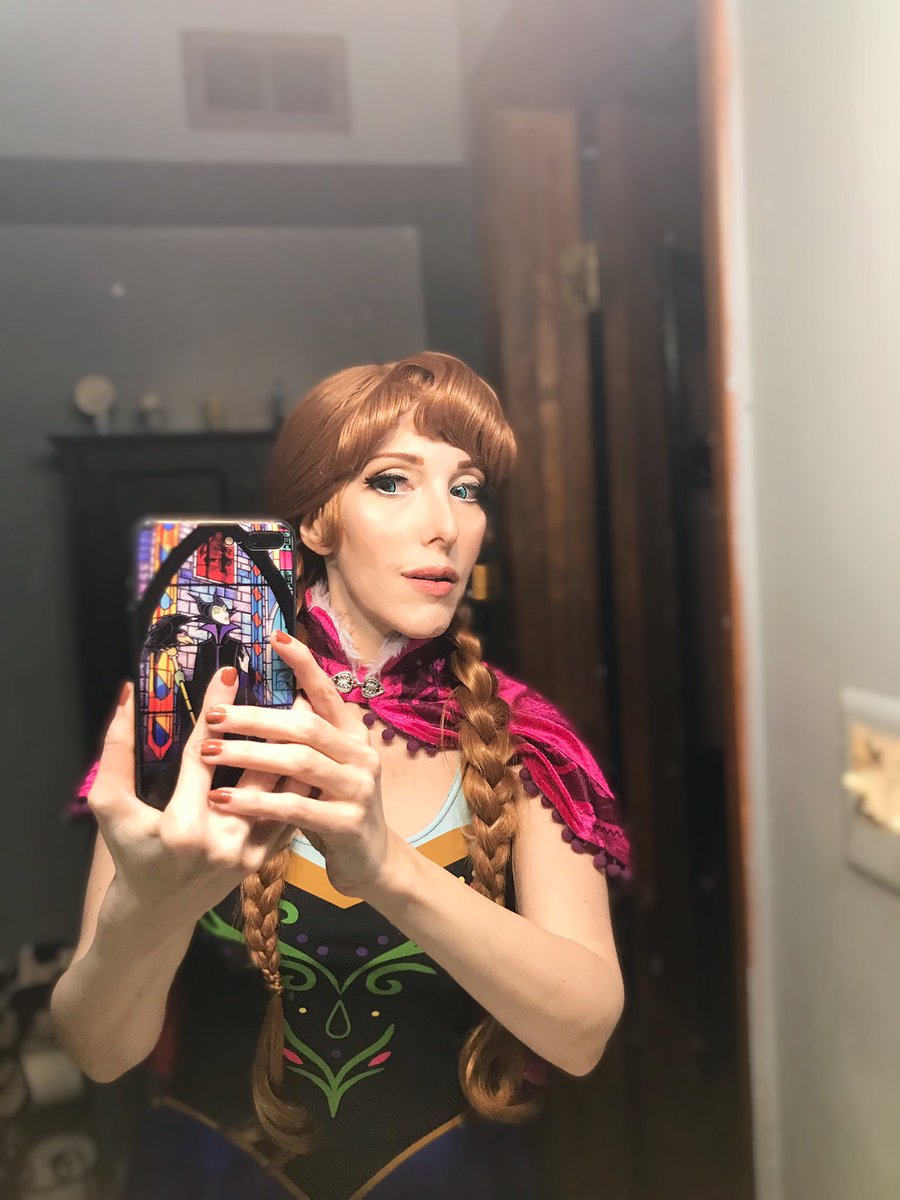 Kittendtv's tweet photo. Here are some inspired Anna cosplay Selfies from My sexy casual Disneybound look I shot before onlyfans shoot #Anna #doyouwanttobuildasnowman #Frozen #Annainspiredcpsplay #Elsa #Snow #Sexycosplay #forthefirsttimeinforever #Redbraids #Bluegreeneyes https://t.co/8DfUOh6NTe