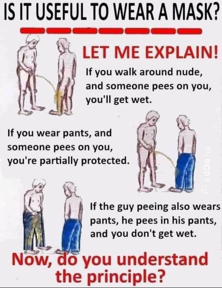 Wear a mask. Don't be a selfish dumbass.