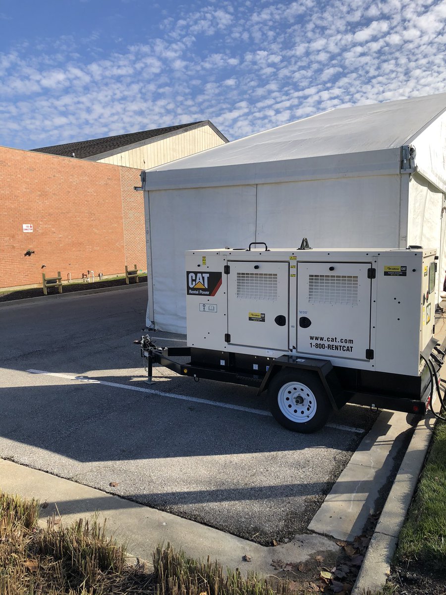 tancakb's tweet photo. @MacAllisterInc providing power for drive up testing sites. #COVID19 #POWERSYSTEMS https://t.co/rGHgms0NPa