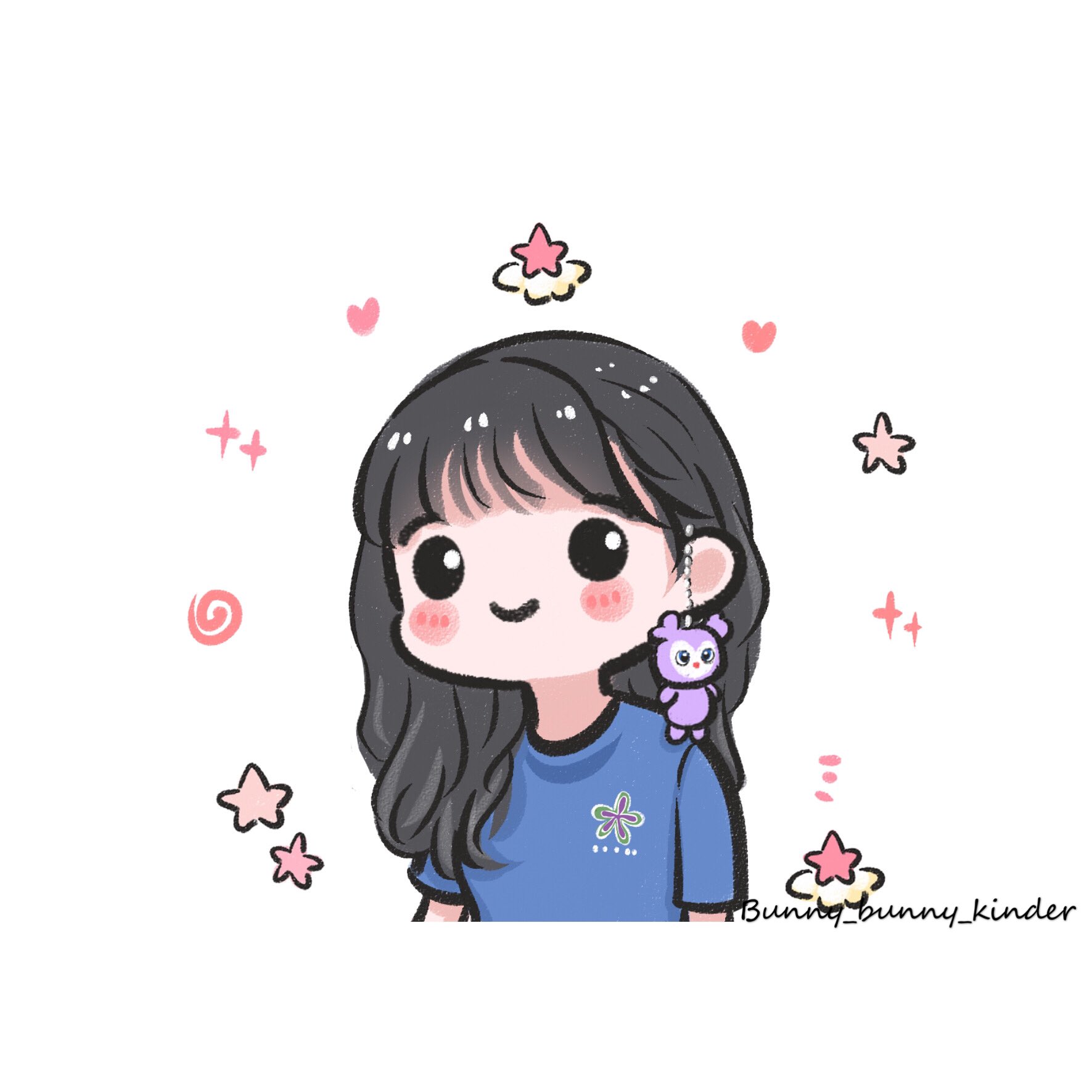 Bunny Bunny Kinder Momo With Lovely Twice 트와이스 Momo 모모 モモ もも Twicefanart T Co 93dv9r7axp Twitter