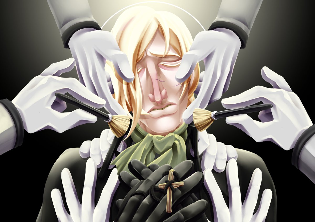 LauwDany's tweet photo. ⚰️⌛️
If you were church,
I'd get on my knees.
Confess my love,
I'd know where to be.
My sanctuary,
You're holy to me.
⌛️⚰️
#Aesdrew #Ansop #IdentityV #identityVイラスト #IdentityVfanart #IDV #IDVFanart #aesopcarl #aesop_carl #embalmer #andrewkreiss #andrew_kreiss #gravekeeper https://t.co/EM7oPpZO0G